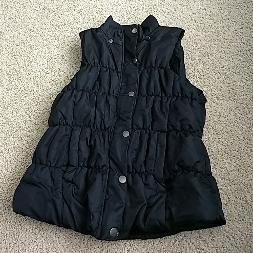 Black Padded Vest